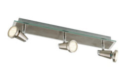 Luminosa Lighting Luminosa Spot Led 3 Light Adjustable Spotlight Bars Nickel 400Lm 2700K 46X12X7Cm - thumbnail 1