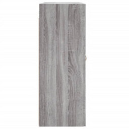 Berkfield Wall Mounted Cabinet Grey Sonoma 69.5X34X90 Cm Engineered Wood - thumbnail 8