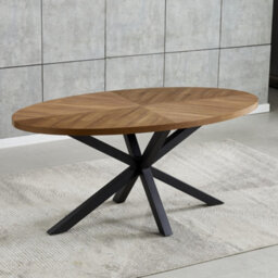 Dossena 170Cm Oval Dining Table - thumbnail 1