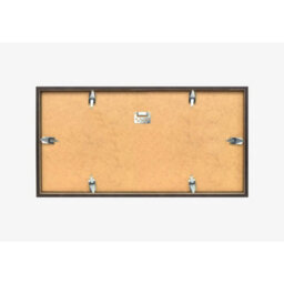 Nielsen Vinyl Double Record Display Frame - Black Wood 31.4X63.3X2.5Cm - Fits Double Lps - With Push And Turn Clips - thumbnail 5