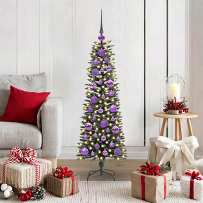 Vidaxl Artificial Christmas Tree With 150 Leds With Stand Green 120 Cm - image 1
