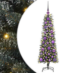 Vidaxl Artificial Christmas Tree With 150 Leds With Stand Green 120 Cm - thumbnail 2