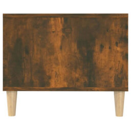 Berkfield Stylish Coffee Table Smoked Oak 102X50X40 Cm Engineered Wood - thumbnail 5
