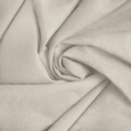 Luxury Living Plain Velvet Chenille Cushion Cream - thumbnail 3
