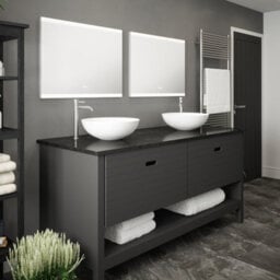 FNX Bathrooms Hamilton Smart Led Bathroom Mirror With Bluetooth Speakers, Tunable Light & Anti-Fog Demister - 800X600mm - thumbnail 4