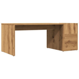 Berkfield Coffee Table Artisian Oak 90X45X35 Cm Engineered Wood - thumbnail 2