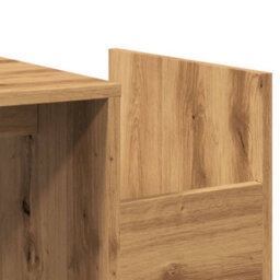 Berkfield Coffee Table Artisian Oak 90X45X35 Cm Engineered Wood - thumbnail 7