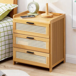 Type A 3 Drawer Bedside Table Drawer Cabinet End Side Table - thumbnail 5