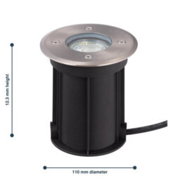 First Choice Lighting Set Of 2 Lipa - Outdoor Recessed Ground Lights - thumbnail 6
