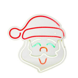 Samuel Alexander 35Cm Usb Powered Light Up Christmas Santa Multi-Coloured Neon Sign - thumbnail 1