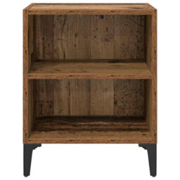 Berkfield Bedside Cabinet Old Wood 40X30X50 Cm Engineered Wood - thumbnail 5