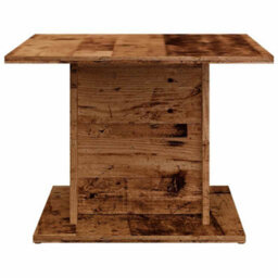 Berkfield Coffee Table Old Wood 55.5X55.5X40 Cm Engineered Wood - thumbnail 5