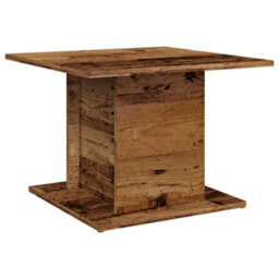 Berkfield Coffee Table Old Wood 55.5X55.5X40 Cm Engineered Wood - thumbnail 6