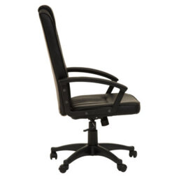 Orsina Ergonomic Black Home Office Chair, Comfortable Work From Home Chair, Movable Ergonomic Chair For Office - thumbnail 4
