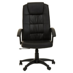 Orsina Ergonomic Black Home Office Chair, Comfortable Work From Home Chair, Movable Ergonomic Chair For Office - thumbnail 2
