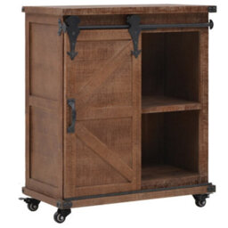 Vidaxl Storage Cabinet Solid Fir Wood 64X33.5X75 Cm Brown - thumbnail 5