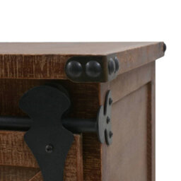 Vidaxl Storage Cabinet Solid Fir Wood 64X33.5X75 Cm Brown - thumbnail 7