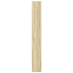 Vidaxl Bookcase Sonoma Oak 40X24X176 Cm Engineered Wood - thumbnail 5