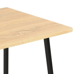 Berkfield Modern Desk With Shelving Unit Black And Oak 102X50X117 Cm - thumbnail 6