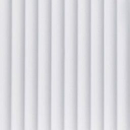 Wyld And Coco Novahome Bedside Table White Mdf Fluted Front 1 Drawer Gold Handle - W40 X D30 X H50Cm - thumbnail 9
