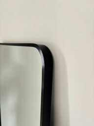 Downton Interiors Black Tall Metal Frame Mirror Wall & Floor Standing  145 X 45Cm - Soho Collection - thumbnail 5