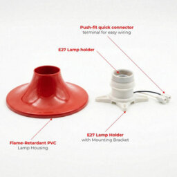 E27 Light Socket Lamp Holder Wall,ceiling Mount, 150mm Base Plate, Easy Install - thumbnail 8