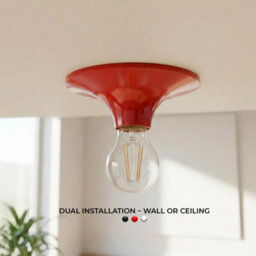 E27 Light Socket Lamp Holder Wall,ceiling Mount, 150mm Base Plate, Easy Install - thumbnail 3