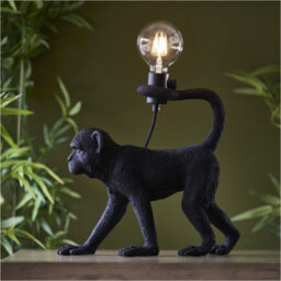 Loops 2 Pack Matt Black Table Lamp - 375mm Tall Light - 10W Led E27 - thumbnail 4
