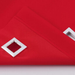 A.unique Home Premium Quality Trimmable Square Eyelet Window Roller Blind - 5Ft - Red - 150Cm (W) X 170Cm (L) - thumbnail 3