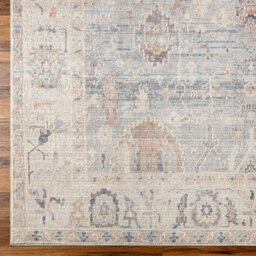 Livabliss Becki Owens Marlene-Vintage Blue Grey Traditional Vintage Boho Living Dining Bedroom Rug 198 X 275 Cm Easy Care, Non Shedding - thumbnail 7