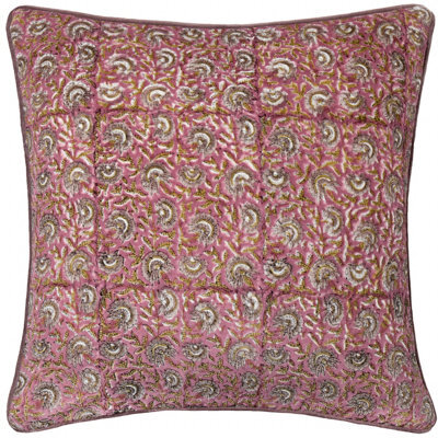 Paoletti Chedworth Piped Velvet Cushion Cover - image 1