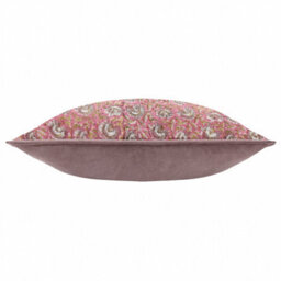 Paoletti Chedworth Piped Velvet Cushion Cover - thumbnail 3