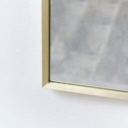 Melody Maison Gold Arched Wall Mirror 80Cm X 60Cm - thumbnail 6