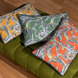 Wylder Ebon Wilds Nkiru Piped Cushion Cover - thumbnail 4