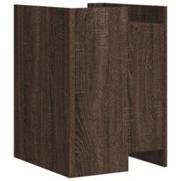 Berkfield Bedside Cabinet Brown Oak 45X50X65 Cm Engineered Wood - thumbnail 6
