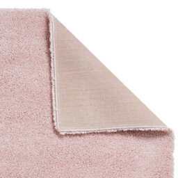 Pink Plain Shaggy Modern Easy To Clean Rug For Living Room Bedroom And Dining Room-160Cm X 220Cm - thumbnail 7