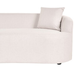 Beliani Modern Sofa Amal Fabric Light Beige - thumbnail 6