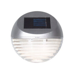 Solar Powered Fence Lights / 5 Pack, Bright White Light Colour