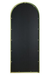 Mirroroutlet The Dorset Green Country Metal Framed Arched Leaner Wall Mirror 159Cm X 66Cm - thumbnail 4