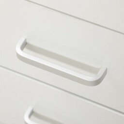 Homcom Computer Desk Writing Desk With Five Drawers For Home Office White - thumbnail 8