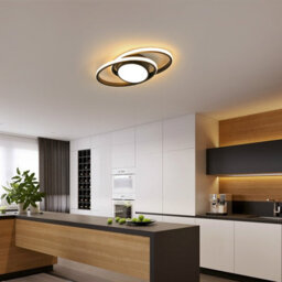 Pheashine White Round Led Ceiling Light 39W 3000K Warm Modern Design - thumbnail 6
