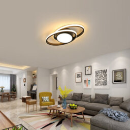 Pheashine White Round Led Ceiling Light 39W 3000K Warm Modern Design - thumbnail 2