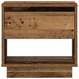 Berkfield Versatile Bedside Cabinet Old Wood 45X34X44 Cm Engineered Wood - thumbnail 6