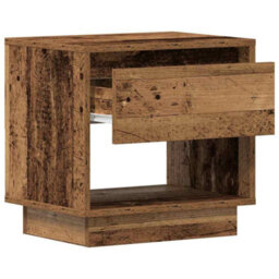 Berkfield Versatile Bedside Cabinet Old Wood 45X34X44 Cm Engineered Wood - thumbnail 5