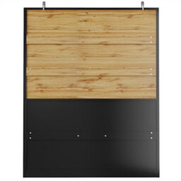 Abrihome Tall Cabinets For Living Room, Freestanding Display Cabinet, Kitchen Cabinet, Dining Room Cabinet With Drawers, Black - thumbnail 6