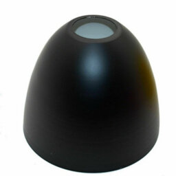 Black 15Cm Metal Lamp Shade Modern Ceiling Pendant Light, Easy Fit E27 For Kitchen, Bedroom & Living Room - thumbnail 1