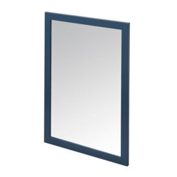 GoodHome Perma Blue Rectangular Wall-Mounted Bathroom Mirror (H)70Cm (W)50Cm - thumbnail 1
