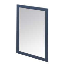 GoodHome Perma Blue Rectangular Wall-mounted Bathroom Mirror (H)70cm (W)50cm - thumbnail 1