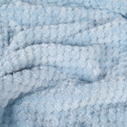 Ohs Luxury Large Waffle Honeycomb Mink Warm Throw, Blue - 150 X 200Cm - thumbnail 3