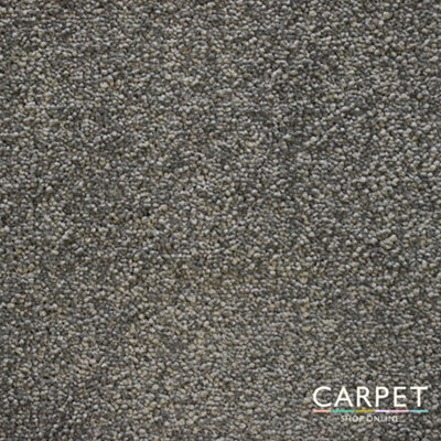 Carpet Shop Online Charm Rich Shadow Grey Twist Carpet 3.5M X 4M - image 1